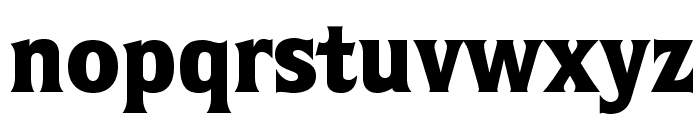 QuorumStd-Black Font LOWERCASE