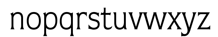 QuorumStd-Book Font LOWERCASE