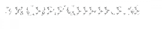 Quality Flower Font LOWERCASE