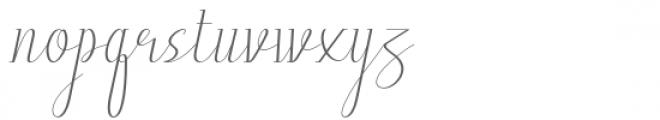 Qumalla Italic Font LOWERCASE
