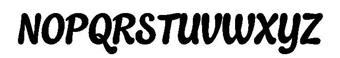 Quayside Regular Font UPPERCASE