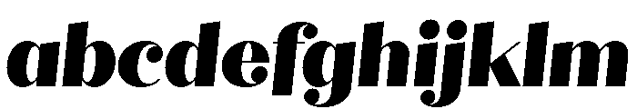 Quiche Display Black Italic FONT