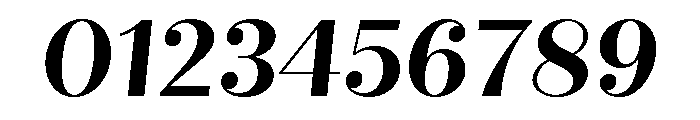 Quiche Display Bold Italic Font OTHER CHARS