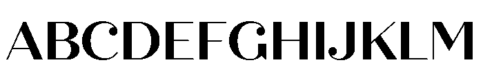 Quiche Display Bold Font UPPERCASE
