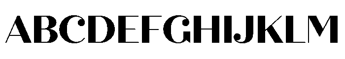 Quiche Display Extra Bold Font UPPERCASE