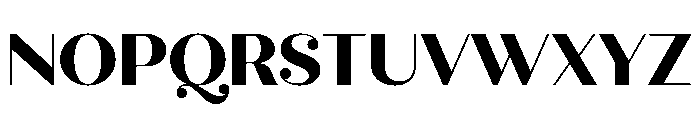 Quiche Display Extra Bold Font UPPERCASE