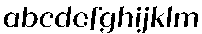Quiche Display Medium Italic FONT