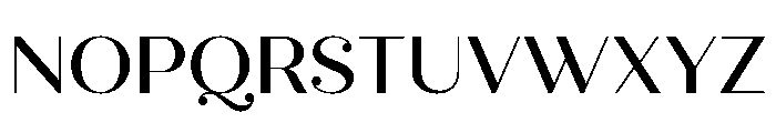 Quiche Display Medium Font UPPERCASE