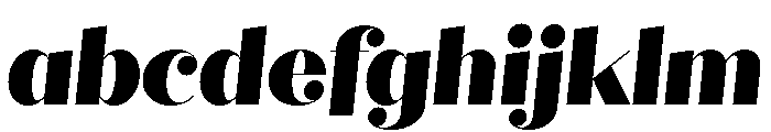 Quiche Fine Black Italic FONT