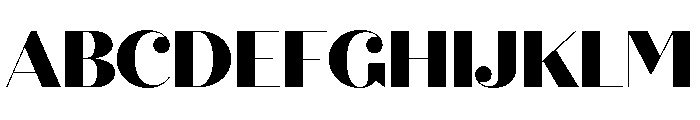 Quiche Fine Black Font UPPERCASE