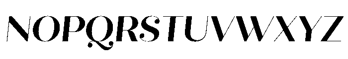 Quiche Fine Bold Italic Font UPPERCASE