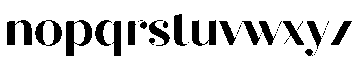 Quiche Fine Bold Font LOWERCASE