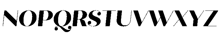 Quiche Fine Extra Bold Italic Font UPPERCASE