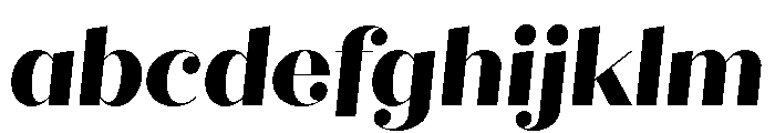 Quiche Fine Extra Bold Italic FONT