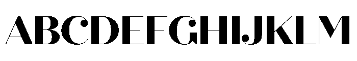 Quiche Fine Extra Bold Font UPPERCASE
