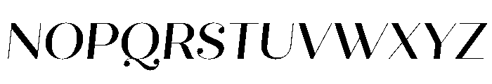Quiche Fine Medium Italic Font UPPERCASE