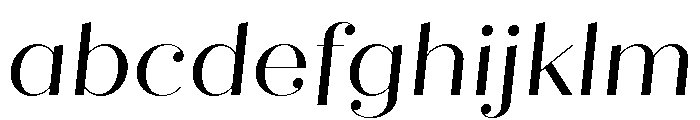 Quiche Fine Regular Italic FONT
