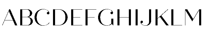 Quiche Fine Regular Font UPPERCASE
