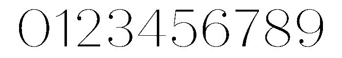 Quiche Fine Thin Font OTHER CHARS