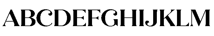 Quiche Flare Bold Font UPPERCASE