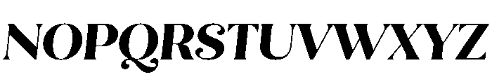 Quiche Flare Extra Bold Italic Font UPPERCASE