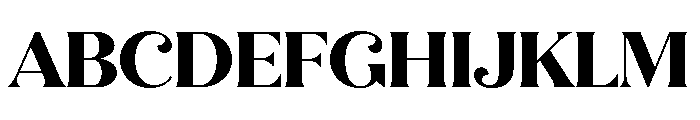 Quiche Flare Extra Bold Font UPPERCASE