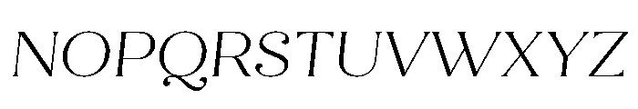 Quiche Flare Light Italic Font UPPERCASE