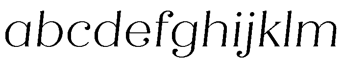 Quiche Flare Light Italic FONT