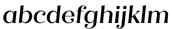 Quiche Flare Medium Italic FONT
