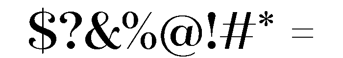 Quiche Flare Medium Font OTHER CHARS