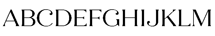 Quiche Flare Regular Font UPPERCASE