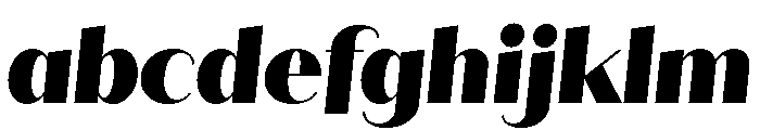 Quiche Sans Black Italic FONT
