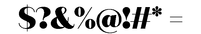 Quiche Sans Black Font OTHER CHARS