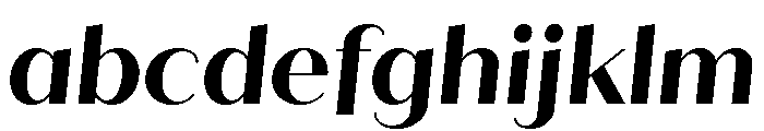 Quiche Sans Bold Italic FONT