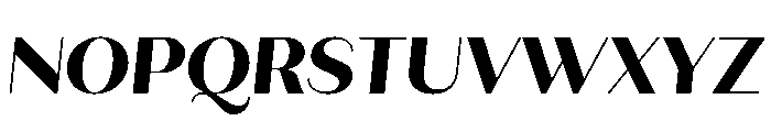 Quiche Sans Extra Bold Italic Font UPPERCASE