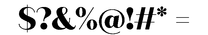 Quiche Sans Extra Bold Font OTHER CHARS