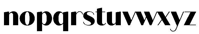 Quiche Sans Extra Bold Font LOWERCASE