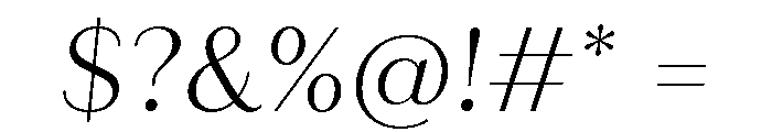 Quiche Sans Light Italic Font OTHER CHARS
