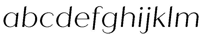 Quiche Sans Light Italic FONT