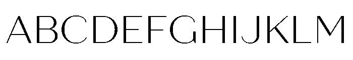 Quiche Sans Light Font UPPERCASE