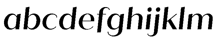 Quiche Sans Medium Italic FONT