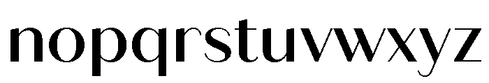 Quiche Sans Medium Font LOWERCASE