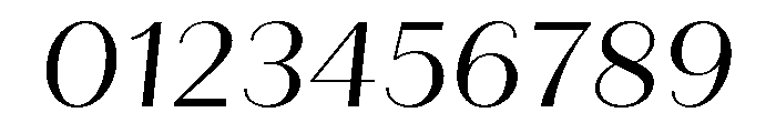 Quiche Sans Regular Italic Font OTHER CHARS