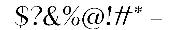 Quiche Sans Regular Italic Font OTHER CHARS