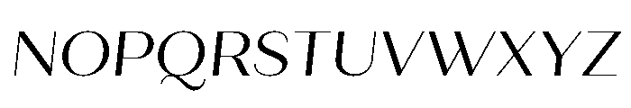 Quiche Sans Regular Italic Font UPPERCASE