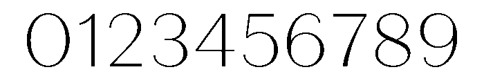 Quiche Sans Thin Font OTHER CHARS