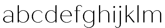 Quiche Sans Thin FONT