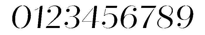 Quiche Stencil Regular Italic Font OTHER CHARS