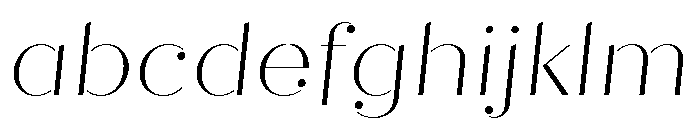 Quiche Stencil Thin Italic FONT