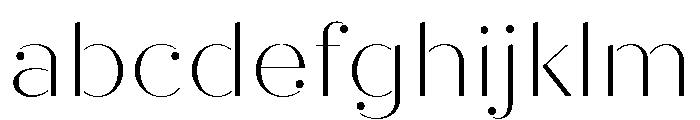 Quiche Stencil Thin FONT